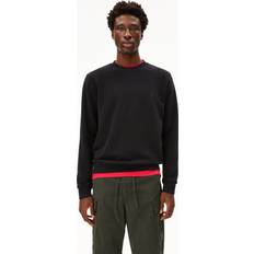 GOTS (Global Organic Textile Standard) - Herre Sweatere Armedangels Baaro Fleece Sweatere Herrer - Sort