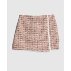 Skirts Children's Clothing River Island Girls Pink Boucle Skort - Pink