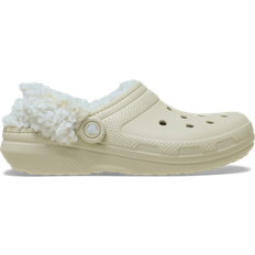 Crocs Classic Fleece Lined Clogs Bone 39