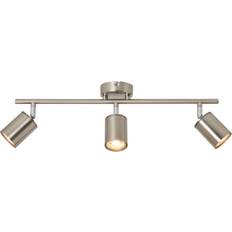 Adjustable arm Spotlights Litecraft Tanner Straight Bar 3 Lights Spotlight
