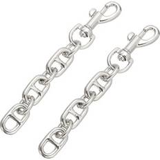 Silver Bag Accessories Uxcell Alloy Purse Strap Extender Bag Chain - Silver