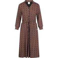 Trespass Dresses Trespass Velina Ditsy Floral Dress - Brown