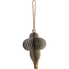 Paline Decoration Pendant 10 cm Light Grey Silver