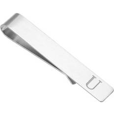 Tie Clips on sale Uxcell Initial Letter U Necktie Tie Bar Pinch Clips - Silver Tone
