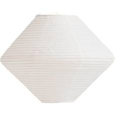 Hay paper Hay Paper Shade Diamond Skærm Uden Ledning Ø50 Klassisk Hvid Lampeskærm
