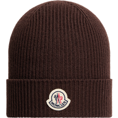 Moncler Huvudbonader Moncler Ullhatt för Män - Brun