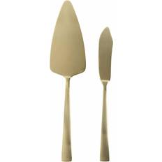 Guld Kagegafler Excellent Houseware Kagesæt i Rustfrit Stål 2 Dele Kagegaffel