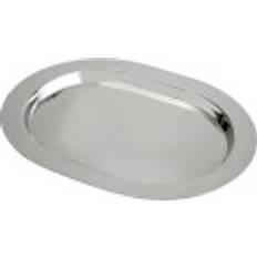 Oval Bricka Rostfritt Stål 48 cm Bella
