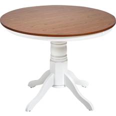 Beliani Vintage Retro Round 100 cm Dining Table
