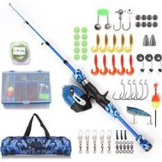 Goolrc Kids Fishing Rod Reel Combo Kit