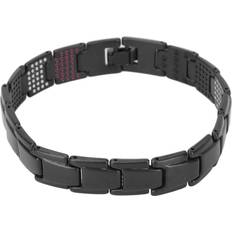 Titan Armband Goolrc Fashionable Magnetic Therapy Bracelet Slimming Titanium Steel - Black