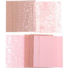 Scrapbook Albums Uxcell 32pcs Vintage Handmade Scrapbook Pink