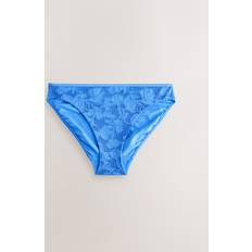 Blomstrede Bikinier NEXT Blue Lace High Leg Bikinihose - Blue
