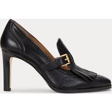 Herr - Läder Pumps Lauren Ralph Lauren Pumps Med Hög Framdel Colleen - Svart