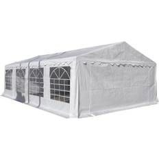 Partytält 5 x 8 Ebuy24 Ruse Paviliong Partytält 5 x 8 M Vit