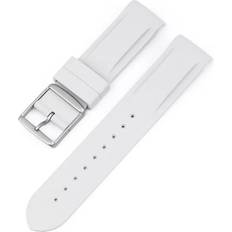 Klockarmband på rea INF Omega x Swatch Moonswatch Klockarmband 20mm Ljusgrå