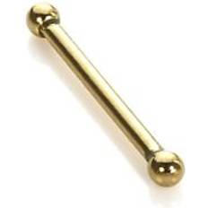 Yellow Piercings Jewellerybox 9ct Gold Ball Nose Stud Pin - Ball End