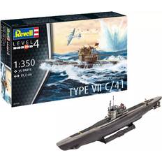 Revell 1:43 Modelbyggeri Revell Starter Kit German Submarine Type Vii C 41 1:350