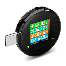 Power Consumption Meters Saudism USB C Power Meter Tester Detector