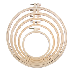 5 Pcs 3 Inch To 8 Embroidery Hoops Set