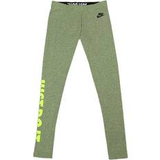 Nike Green Leggings Nike Running Elastic Yoga Thin Leggings - Green