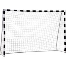 Northio Fotbollsträningsmål Med Nät 180x120 cm Svartvit