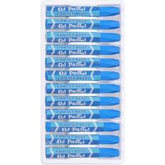 Blue Crayons Uxcell Cobalt Blue Oil Pastels 12pcs