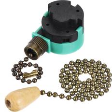 Cord Switches Uxcell Pull Chain Switch ZE-268S6 W 2 Set