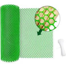 Plastic Chicken Wire Fence Mesh Green
