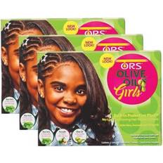 Hair Relaxers ORS Olive Oil Girls Built in Protection Plus Hair Relaxer System Pack of 3