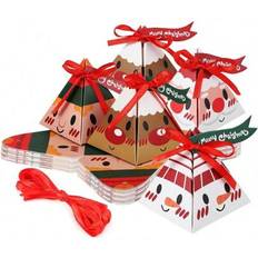 Shein 12pcs Festive Christmas Gift Boxes
