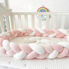 Shein Handmade Nordic Style Braided Crib Bumper