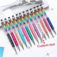 Shein Customized Text Logo Crystal Stylus Pen