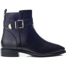 Boots on sale Moda In Pelle Obernai Leather Ankle Boots - Black