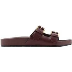 Mango Shoes Mango Slippers Donkerrood 42 Dames