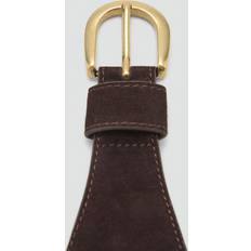 Corduroy - Women Belts Mango Suede Obi Belt Chocolate Woman - Chocolate