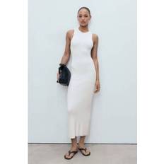 Mango White Dresses Mango Zomerjurk Dames - Wit
