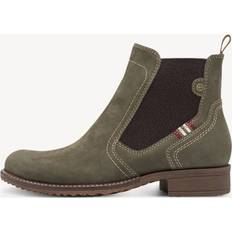 Tamaris Gröna Chelsea boots Tamaris Chelsea Boots OLIV