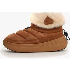 Fami Mid Suede Shearling - Brown