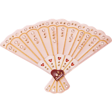 Brocher Maanesten Ili Broche Blush Smykker Accessories - Dansk Design