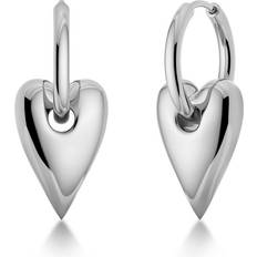 Hoops amore Edblad Amore Hoops L Steel Smycken Klockor Dam - Grå