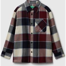 M Shirts Children's Clothing United Colors of Benetton 100% Cotton Check Shirt Kids - Multi-color