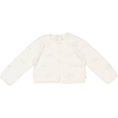 White Cardigans Marie Chantal Infant Pointelle Angel Wing Cardigan - White