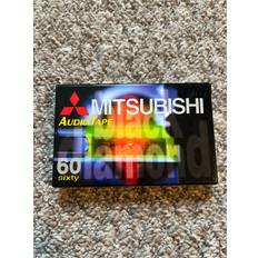Cassettes Mitsubishi C-60 Blank Recordable Audio Cassette Tape