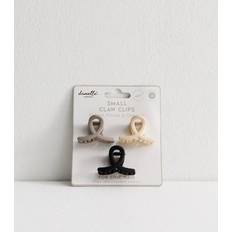 Mink Pack Of 3 Mini Claw Clips