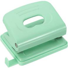 Green Hole Punchers Uxcell 2 Hole Paper Metal Punch 8 Sheet