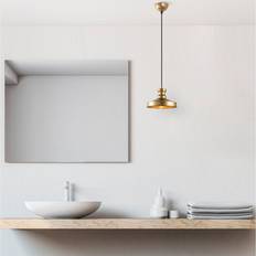Skrivbordslampor Taklampor Linento Taklampa Westglen Gold Guld Kökslampa Pendellampa