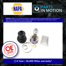 Fiat Drivetrain Napa Cv Joint For Vauxhall Corsa D 1.0 Front Outer
