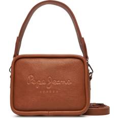 Bassy Code Skuldertaske Casual Polyuretan - Brun