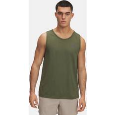 Men - Nylon Tank Tops Under Armour Vanish Elite Seamless Men's Tank - Marine OD Green
